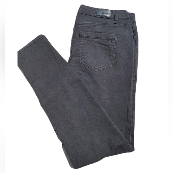 💜 Buffalo David Bitton Flora Mid-Rise Skinny Jeans – Black, Size 30 - Picture 1 of 10